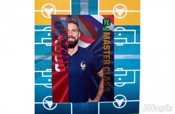 Giroud Master Class Panini Top Class 2024 focis kártya