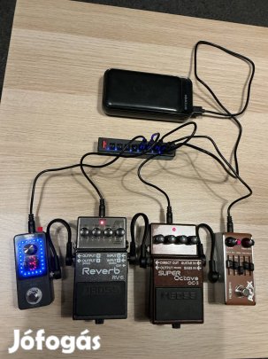 Gitár Pedál izolált Táp