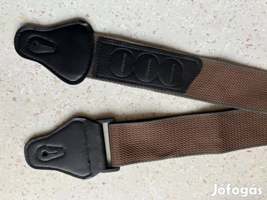 Gitár heveder, kávébarna