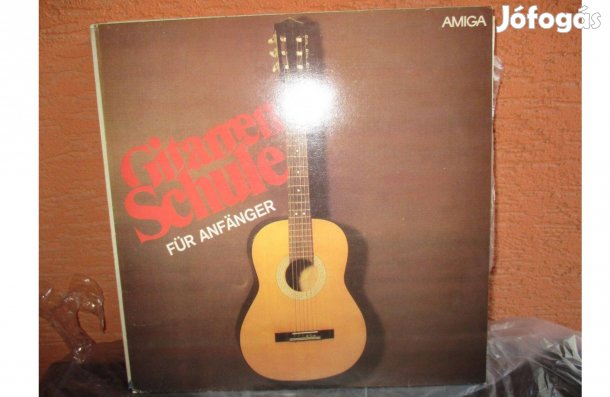 Gitár iskola kezdőknek bakelit hanglemez eladó