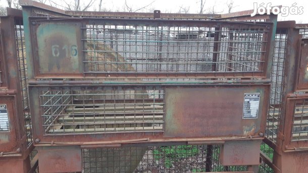 Gitterbox rácsos tároló konténer