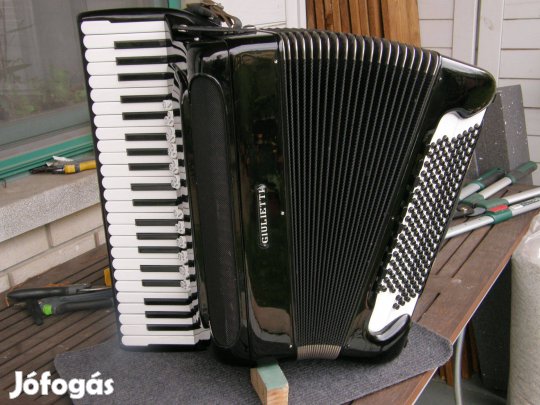 Giulietti Super cassotto-s olasz koncert harmonika tangóharmonika