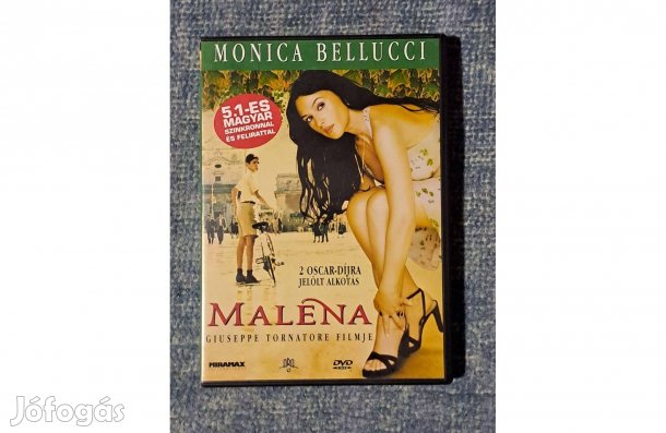 Giuseppe Tornatore filmje Maléna DVD lemez Monica Bellucci
