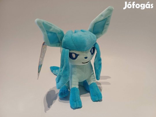Glaceon pokémon plüss 22 cm Új Készletről számlás Pokemon