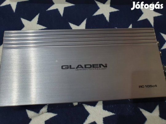 Gladen 105c4 erősítő