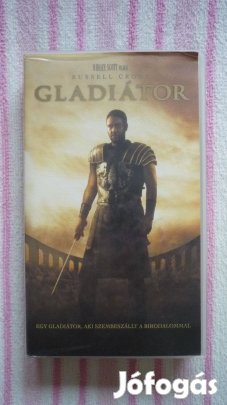 Gladiator I. videókazetta VHS videó kazetta Russel Crowe Gyűjteménybe