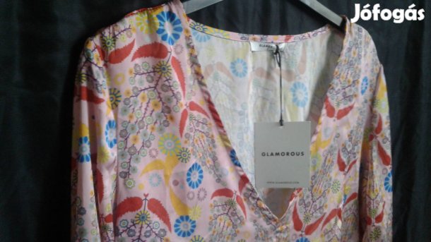 Glamorous szatén blúz 