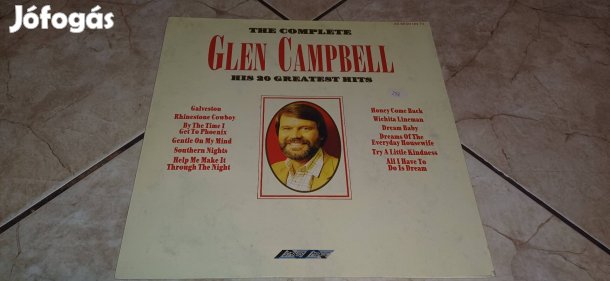 Glenn Campbell bakelit hanhlemez