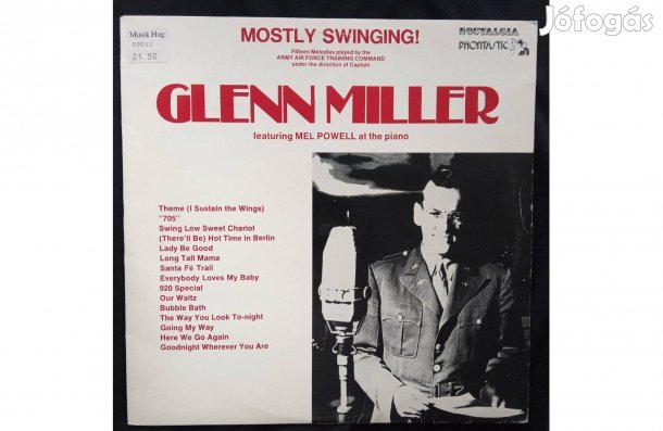 Glenn Miller Mostly Swinging Army Air Force Training Command svéd nyo