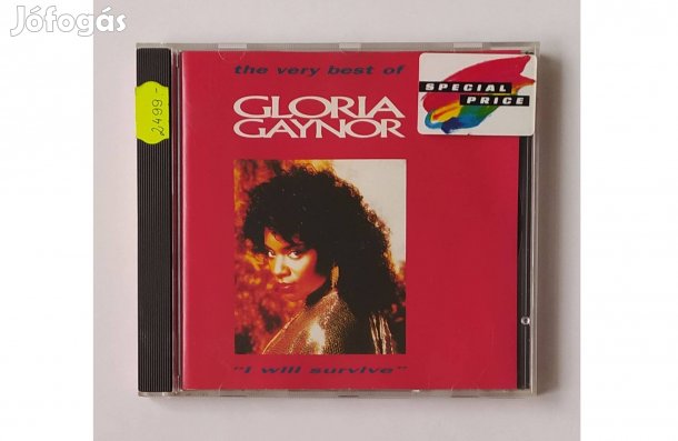 Gloria Gaynor: The Very Best Of CD (eredeti) híres válogatás retro