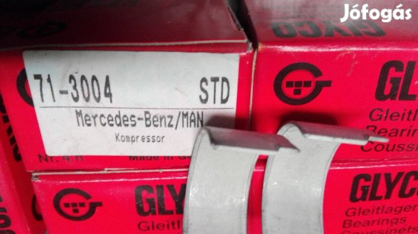 Glyco 71-3004 STD Kompressor csapágy Mercédes-Benz/Man 1