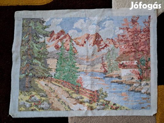 Gobelin ( 50 x 70 cm ), tájkép 20260323