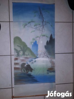 Gobelin fali tájkép - 100x40 cm