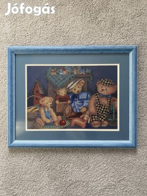 Gobelin hímzett kép 50x40