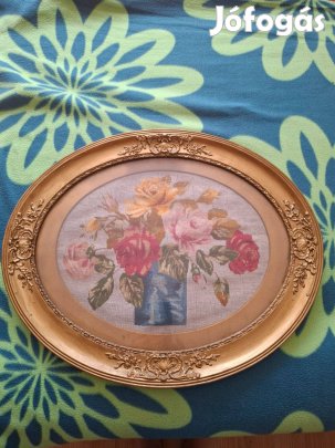 Gobelin kép viragos