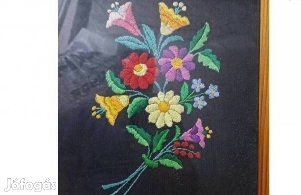 Gobelin keretben üveg mögött