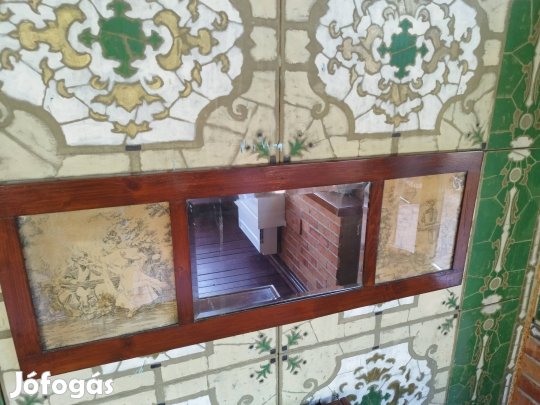 Goblain fali tükör 