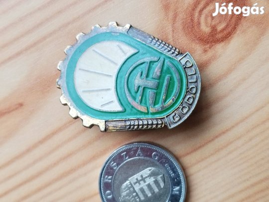 Gödölői gyári régi jelvény