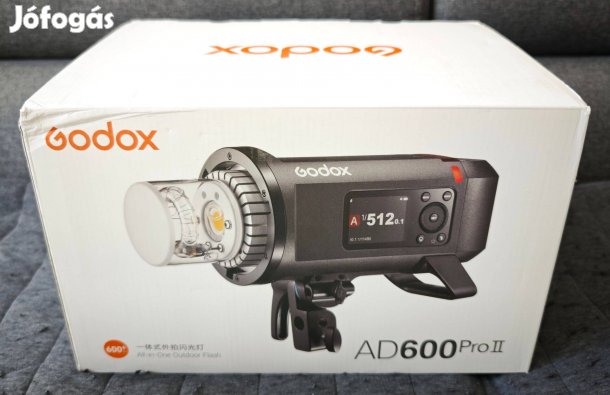 Godox Ad600pro II Akkumulátoros stúdióvaku ad 600pro II ad 600 pro