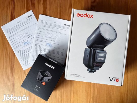 Godox V1Pro-F rendszervaku & Godox X3-F kioldó