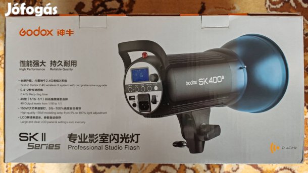 Godox  SK300ii Stúdióvaku. 