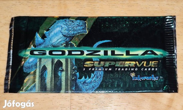 Godzilla Supervue Premium Trading Cards bontatlan kártya csomagok