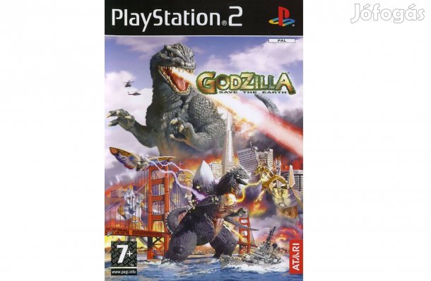 Godzilla - Save the Earth Ps2 játék PAL
