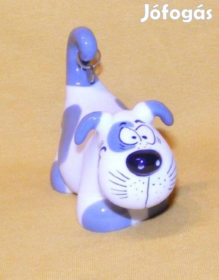 Goebel kutya porcelán sószóró