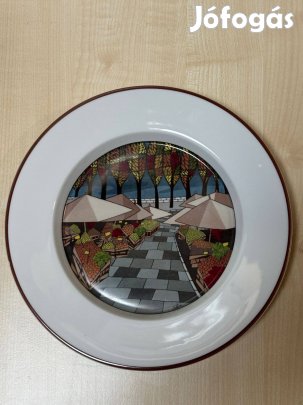 Goebel porcelán falitányér, falidísz, Vivaldi