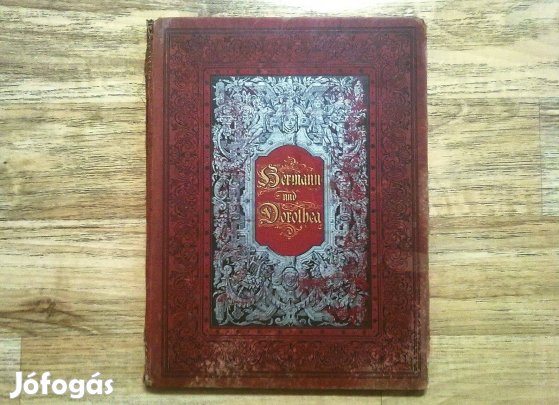 Goethe's Hermann und Dorothea (nyolc illusztrációval, 1883)