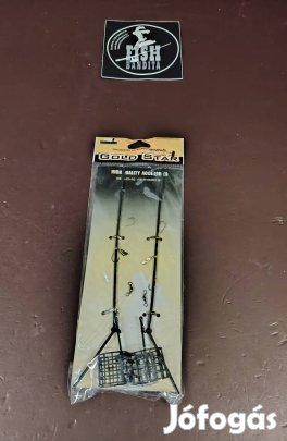 Gold Star One Touch Rig etetőkosaras készre kötött szerelék 20g