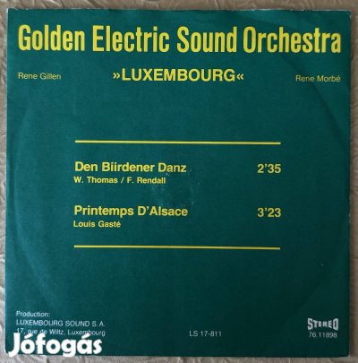 Golden Electric Sound Orchestra maxi single bakelit hanglemez