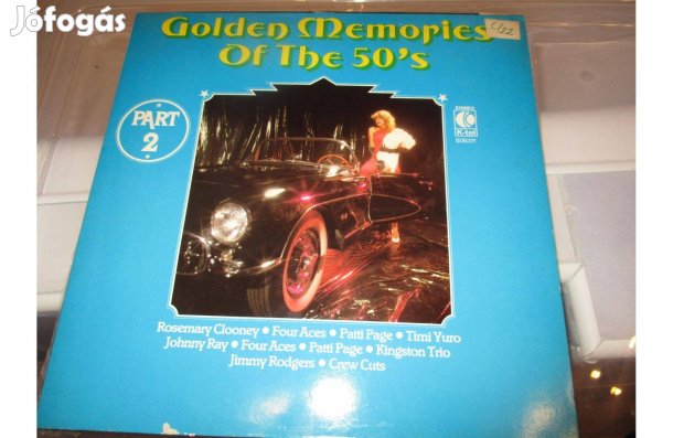 Golden Memories of the 50's bakelit hanglemezek eladók