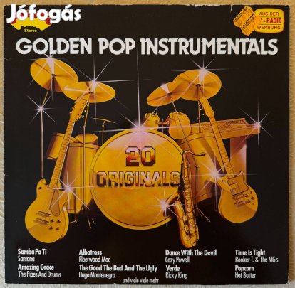 Golden Pop Instrumentals 20 Originals német bakelit hanglemez