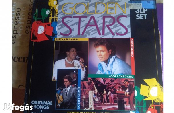 Golden stars 3 db-os bakelit hanglemez album eladó