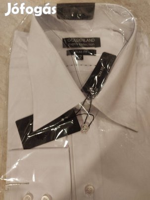 Goldenland férfi slim fit fehér ing eladó