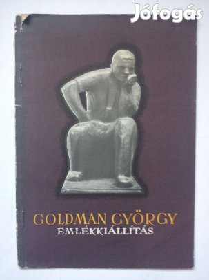 Goldman György emlékkiállítás katalógus