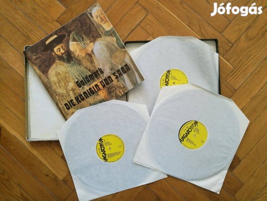 Goldmark - Die Königin von Saba (Sába királynője) Hungaroton 1980 4LP