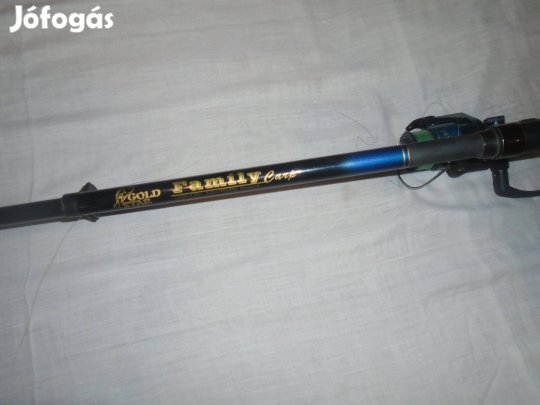 Goldstar Family carp horgászbot Gold Stár 50 es orsóval