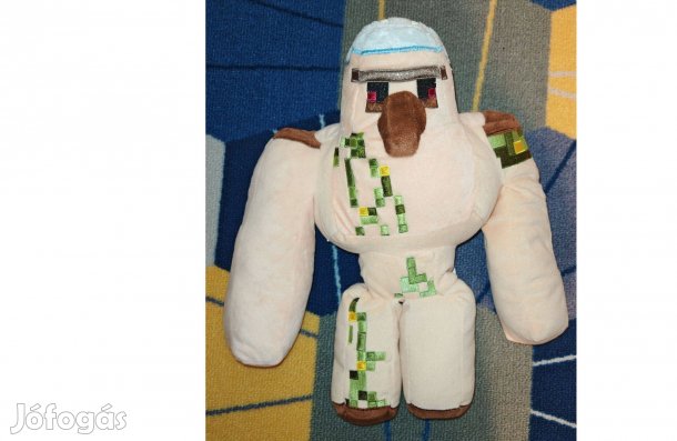 Gólem Minecraft eredeti plüss (33 cm)
