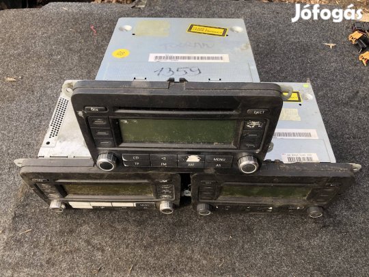 Golf Touran Caddy Passat rádió magnó fejegység 