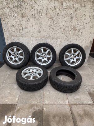 Golf, Octavia használt alufelni garnitúra téligumival