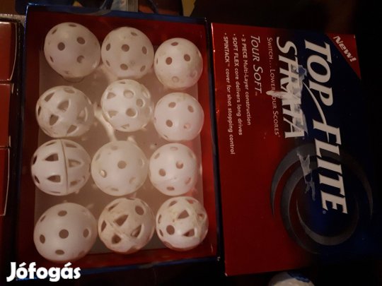 Golf labda lyukacsos gyakorló labda új eredeti csomagolásban