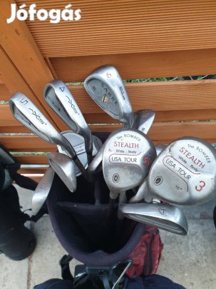 Golf ütő, golf szett, golf labda, golf kellékek