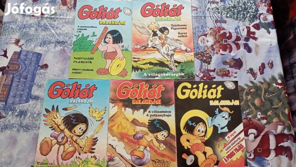 Góliát képregény.