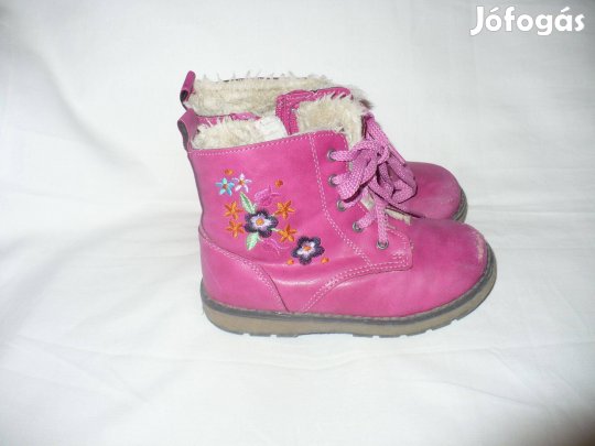 Goll márkájú kislány bundás cipő, 26-os méret