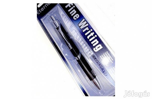 Golyóstoll Új Bontatlan! Fekete, ezüst színű díszítéssel,