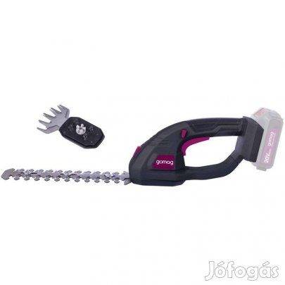 Gomag GO-SHS200 Akkus fű- és bokornyíró-sövényvágó aksival töltővel