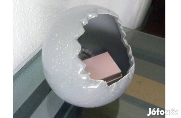 Gömb kaspó tojás dekoráció ékszertartó dísz gyertyatartó Újpest közpon