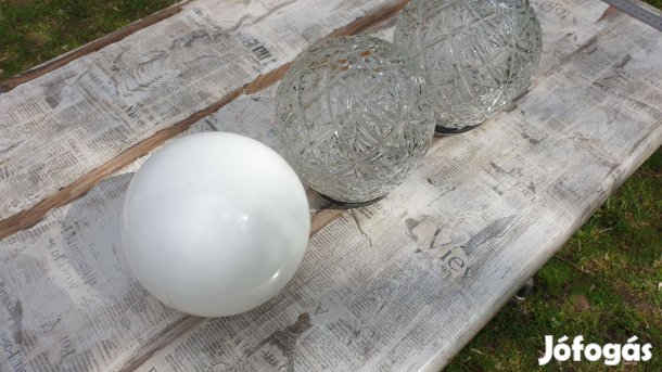 Gömb lámpa búra eladó, 3db